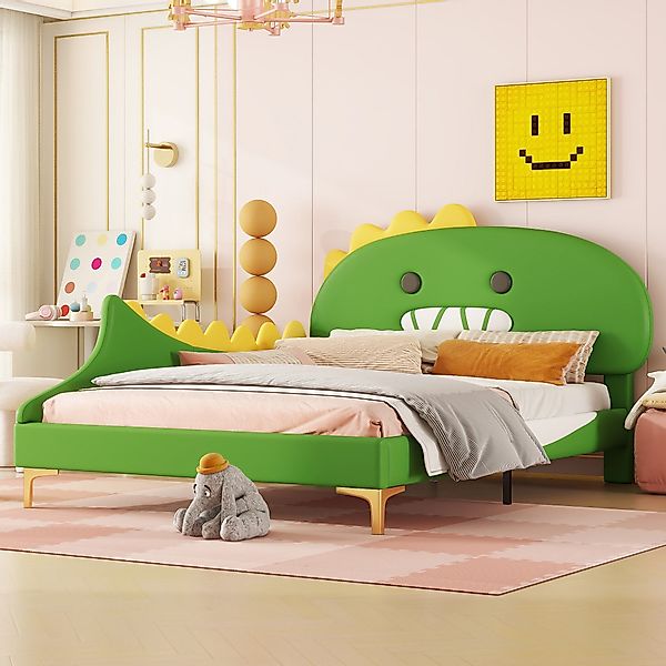 Flieks Polsterbett, Kinderbett 140x200cm mit Cartoon günstig online kaufen