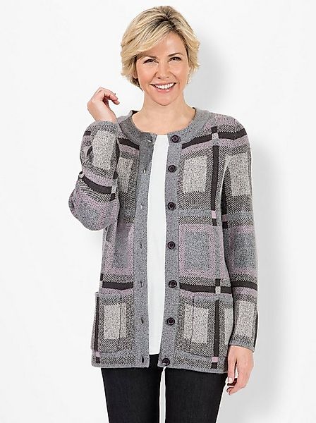 Witt Strickjacke Strickjacke Langarm Jacquard günstig online kaufen