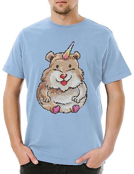 Urban Backwoods Print-Shirt Urban Backwoods Hamstercorn Herren T-Shirt Hell günstig online kaufen