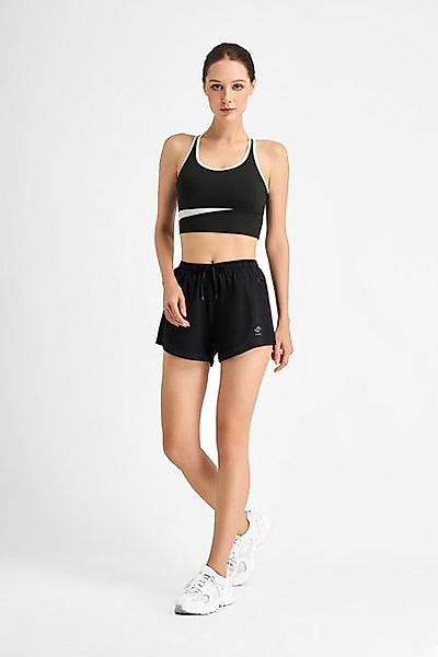 VS Variosports Laufshorts Damen 2-in-1 Laufshorts mit Innenhose & Handyfach günstig online kaufen