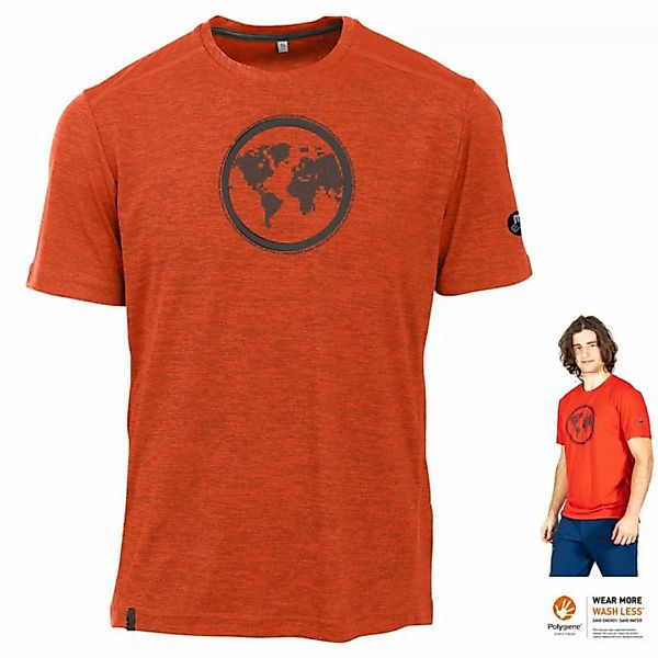 Maul T-Shirt Maul - Earth Fresh 2, hochfunktionelles Herren T-Shirt, orange günstig online kaufen