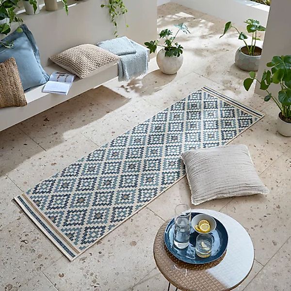 FLAIR RUGS Teppich "Rosco Geo" rechteckig 4 mm Höhe Rosco Geometrischer Tep günstig online kaufen