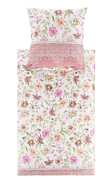 Bassetti Bettwäsche Bassetti Satin Bettwäsche CASABLANCA, P1 Rosa, Baumwoll günstig online kaufen