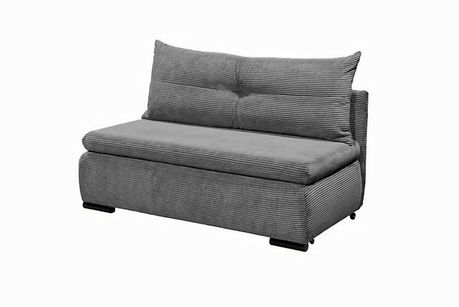 ED EXCITING DESIGN Schlafsofa "Charlie", frei im Raum stellbar, mit Bettkas günstig online kaufen