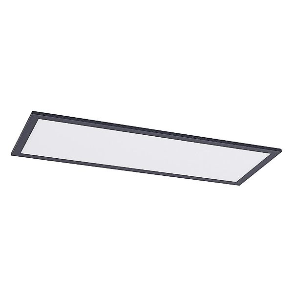 Lindby LED Panel Nelios 9956143 Dimmbar mit Leselampe Modern in Schwarz aus günstig online kaufen