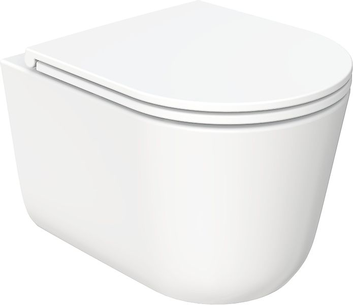 welltime Tiefspül-WC Cascata, wandhängend, Abgang waagerecht, günstig online kaufen