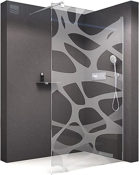Bernstein Walk-in-Dusche EX101, 10mm ESG-Sicherheitsglas Nano-Beschichtung günstig online kaufen