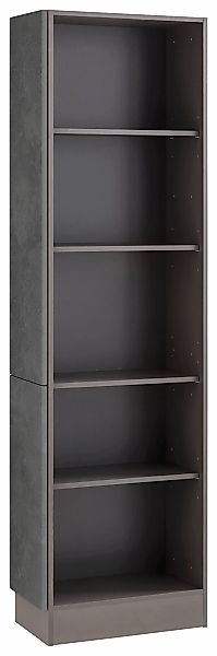 KOCHSTATION Anbauregal "KS-Tulsa", 30 cm breit, 200 cm hoch, mit 5 Fächern, günstig online kaufen