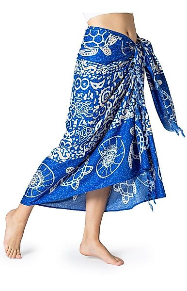 PANASIAM Pareo Sarong im Meeres-Design Strandtuch günstig online kaufen