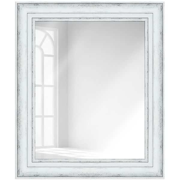 WANDStyle Wandspiegel H240, Weiß, aus Kunststoff günstig online kaufen