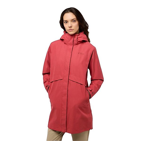 Jack Wolfskin Wintermantel Baylight 3in1 Coat (wasserdicht, winddicht) rot günstig online kaufen