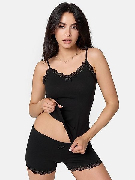Tazzio Shorty F908 (Set, 2 tlg) Damen Nachtwäsche Unterwäsche Set günstig online kaufen