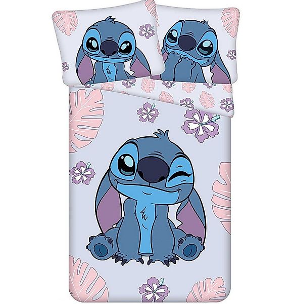 Lilo & Stitch Wendebettbezug Lilo und Stitch Cute Wende Bettwäsche Kissenbe günstig online kaufen