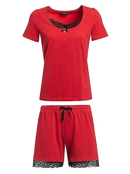 Vive Maria Lipstick Girl Damen Pyjama rot günstig online kaufen