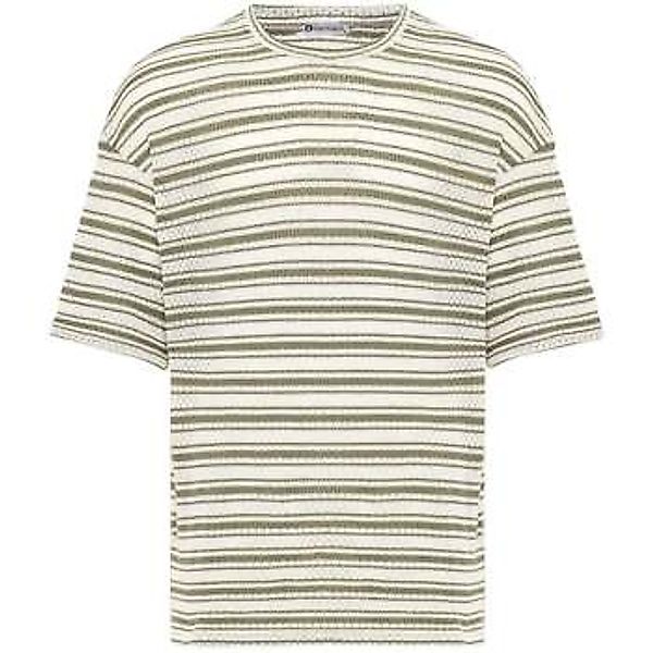 Dandalo  T-Shirts & Poloshirts Marc Oversize Crewneck Striped Short Sleeve günstig online kaufen