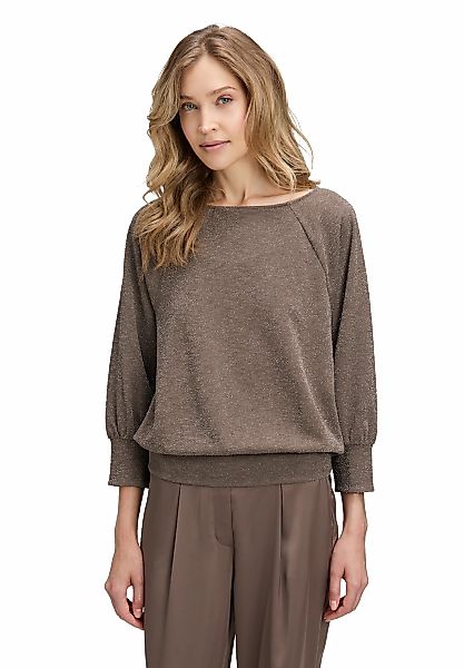 Betty Barclay 3/4-Arm-Shirt "Damen Oversize-Shirt im Glitzer-Look", 1 Stk. günstig online kaufen