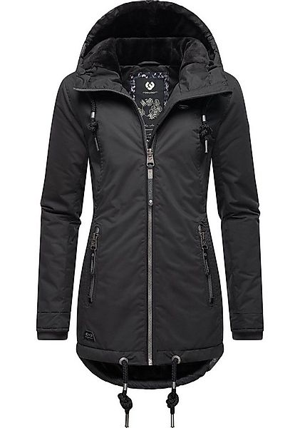 Ragwear Winterjacke Zuzka Winter Wasserdichter Winterparka mit Teddyfleece günstig online kaufen