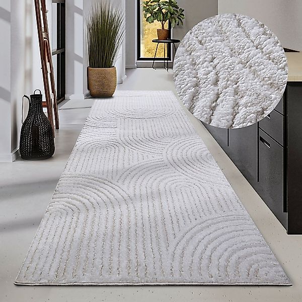 ELLE DECORATION Designteppich »Chappe«, rechteckig, 18 mm Höhe, Shaggy, Läu günstig online kaufen