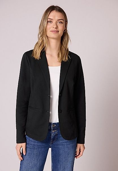 STREET ONE Sweatblazer im soften Baumwoll-Mix günstig online kaufen