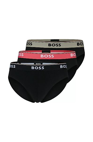 BOSS Slip "Brief 3P Power", (Packung, 3 St., 3er), mit BOSS Logobund günstig online kaufen