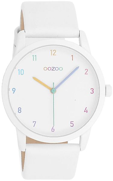 OOZOO Quarzuhr C11059, Armbanduhr, Damenuhr, Lederarmband günstig online kaufen