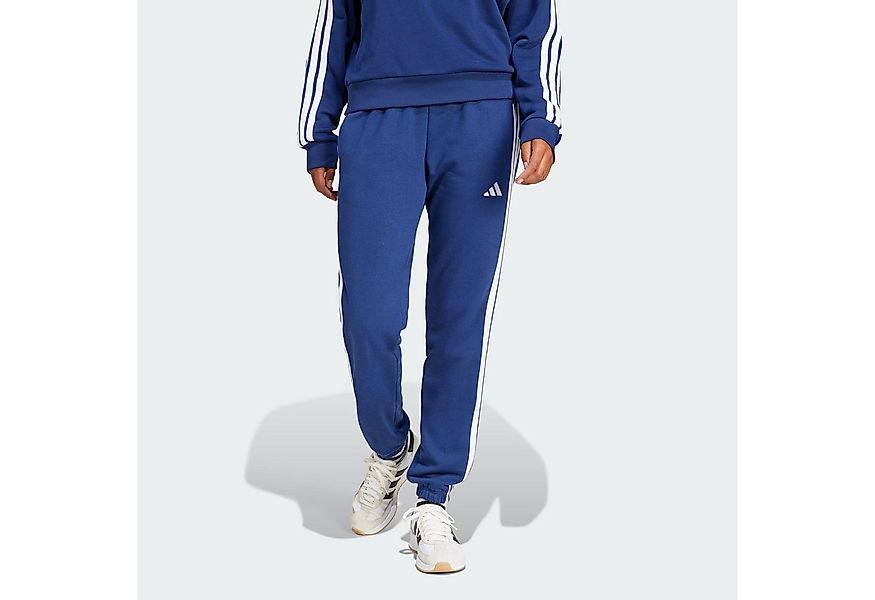 adidas Sportswear Sporthose ESSENTIALS 3-STREIFEN FRENCH TERRY CUFFED HOSE günstig online kaufen