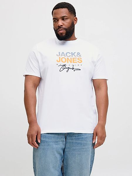 Jack & Jones PlusSize Print-Shirt "JORCANGGU TEE SS CREW NECK FST PLS", mit günstig online kaufen