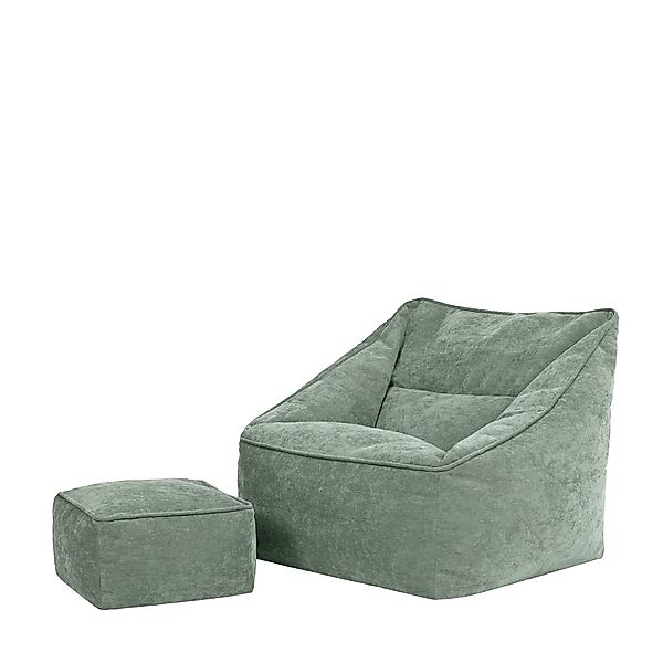 icon Sitzsack Riesen Sessel aus Chenille günstig online kaufen