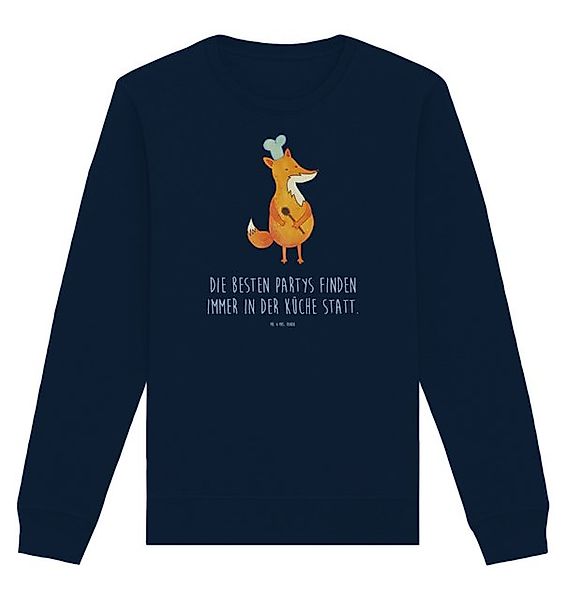 Mr. & Mrs. Panda Longpullover Fuchs Koch Größe L - French Navy - Geschenk, günstig online kaufen