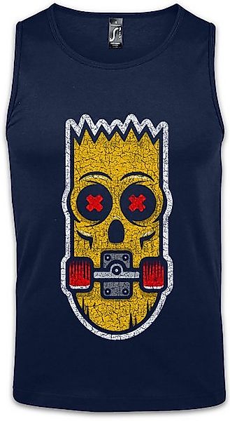 Urban Backwoods Tanktop Bart Skate Ärmelloses T-Shirt Fun Skate Skate Sk8 O günstig online kaufen