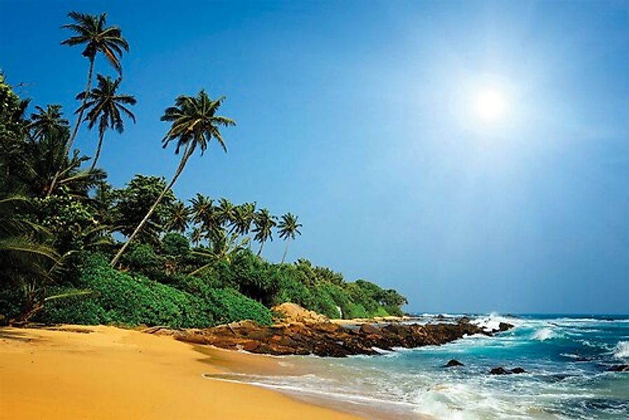 Papermoon Fototapete »Sri Lanka Tropical Beach« günstig online kaufen