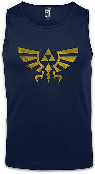 Urban Backwoods Tanktop Triforce Vintage Logo Ärmelloses T-Shirt Shirt Lege günstig online kaufen