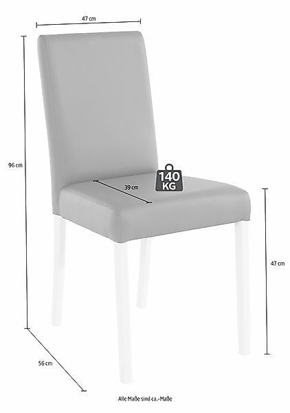 massivline&more Eckbankgruppe "Anna 2", (Set, 4 tlg.), mit 2 Stühlen mit ma günstig online kaufen