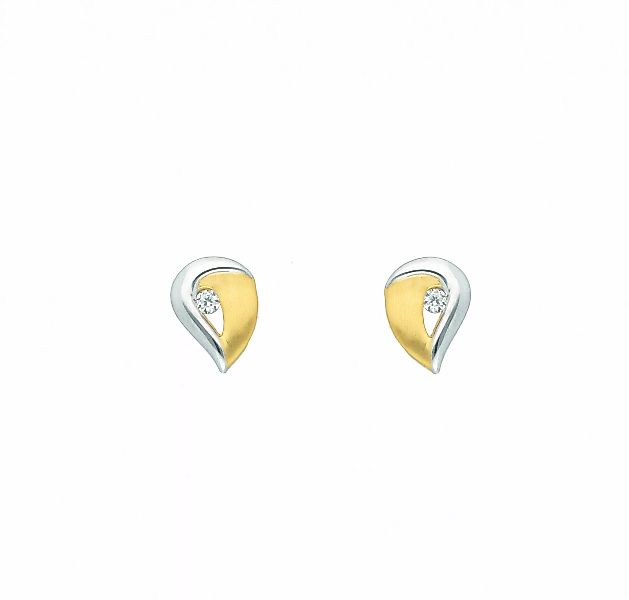Adelia´s Paar Ohrhänger "Damen Goldschmuck", Goldschmuck für Damen günstig online kaufen