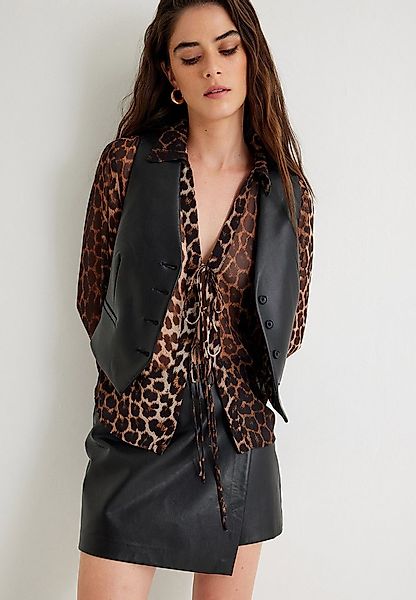 Koton Anzugweste V-Kragen Regular günstig online kaufen