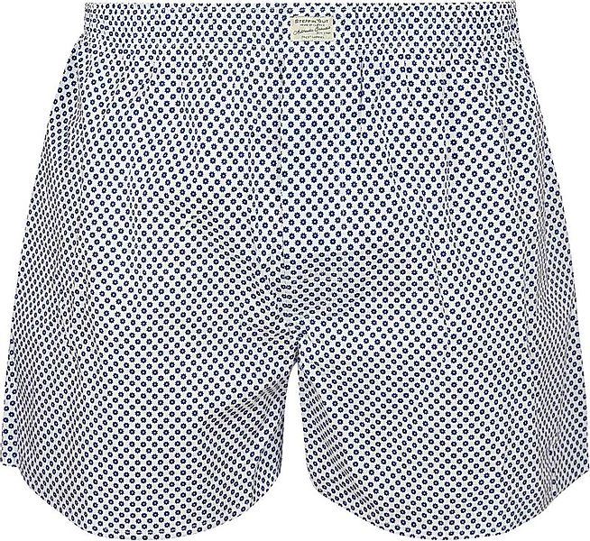 Steppin' Out Boxershort Blumen Blau - Größe S günstig online kaufen