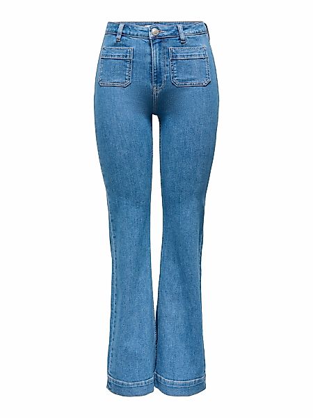 ONLY Bootcut-Jeans "ONLMADISON HW POCKET FLARED DNM GEN540" günstig online kaufen