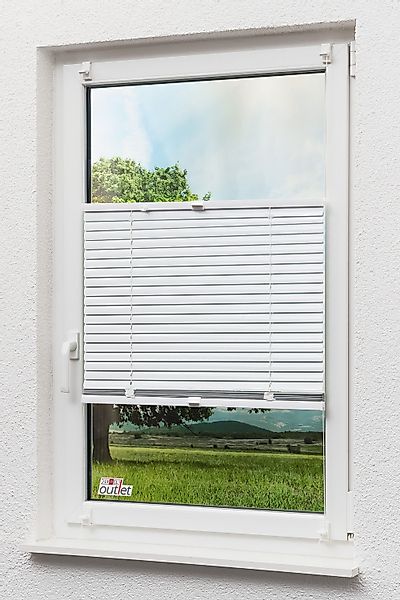 LYSEL® Jalousie Alu 25mm klemmen Weiß, günstig online kaufen