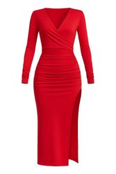 WOMAN VISION Midikleid Kleid günstig online kaufen