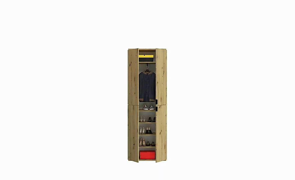 Garderoben-Set  Projekt X ¦ holzfarben ¦ Maße (cm): B: 152 H: 193 T: 34.0 G günstig online kaufen