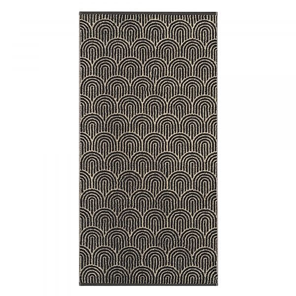 Cawö Handtücher Maison Blätter 6267 - Farbe: basalt - 37 - Gästetuch 30x50 günstig online kaufen