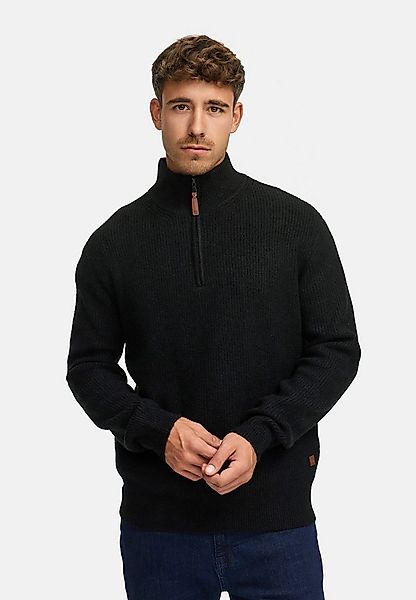 Indicode Strickpullover Herren INPeace Half Pullover Herrenpullover mit Ste günstig online kaufen