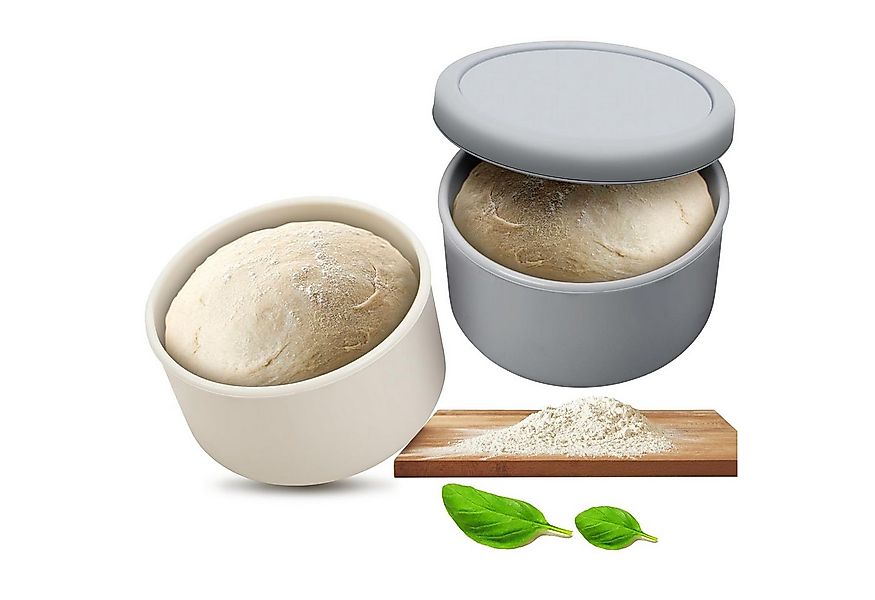 BlingBin Aufbewahrungsbox Pizzaballenbox mit Deckel, Pizzateigbehälter 700m günstig online kaufen