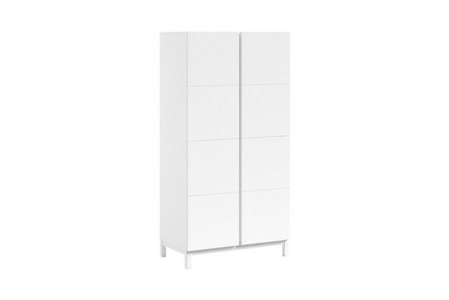 Natur24 Kleiderschrank Eva Kleiderschrank 98.5 x 196.2 x 57.8 cm Kiefer MDF günstig online kaufen