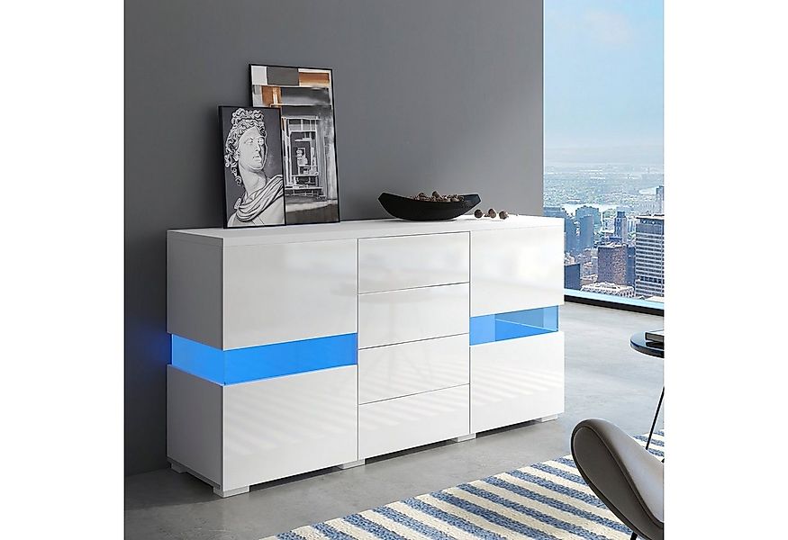 OKWISH Sideboard TV-Schrank Fernsehschrank Lowboard (CONTEMPORÄRES DESIGN), günstig online kaufen