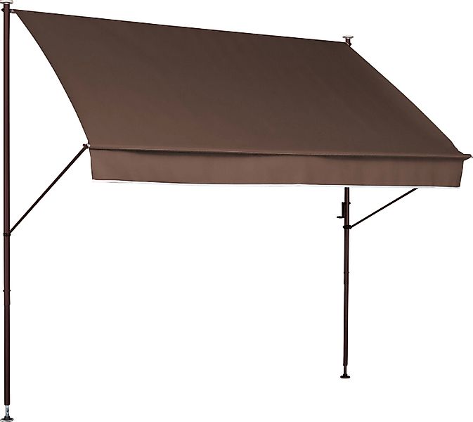 Angerer Freizeitmöbel Klemmmarkise "Style" BxH: 150 x 225-275 cm, Ausfall 1 günstig online kaufen