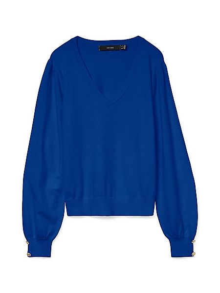 Vero Moda V-Ausschnitt-Pullover VMHOLLYKARIS LS V-NECK PULLOVER GA BOO günstig online kaufen