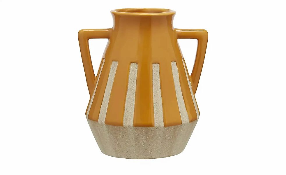 Vase ¦ orange ¦ Porzellan ¦ Maße (cm): H: 19,4  Ø: 17.5 Accessoires > Vasen günstig online kaufen