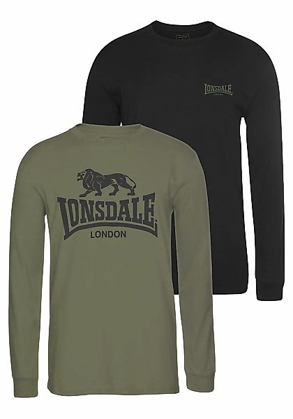 Lonsdale Langarmshirt "AYRSHIRE" Packung, 2er-Pack, 2 Stk. tlg. günstig online kaufen