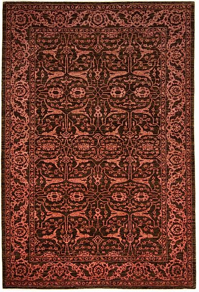 morgenland Orientteppich »Ziegler - 306 x 206 cm - dunkelbraun«, rechteckig günstig online kaufen